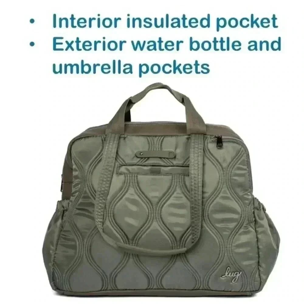 LUG Aviator Carry-All Tote / Shoulder Bag / Overnight Bag / Work Bag - O… - Picture 1 of 16